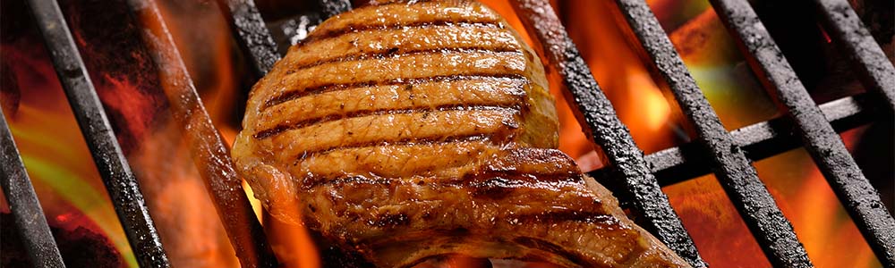 Vlees en Vismenu's inclusief friet en rauwkost