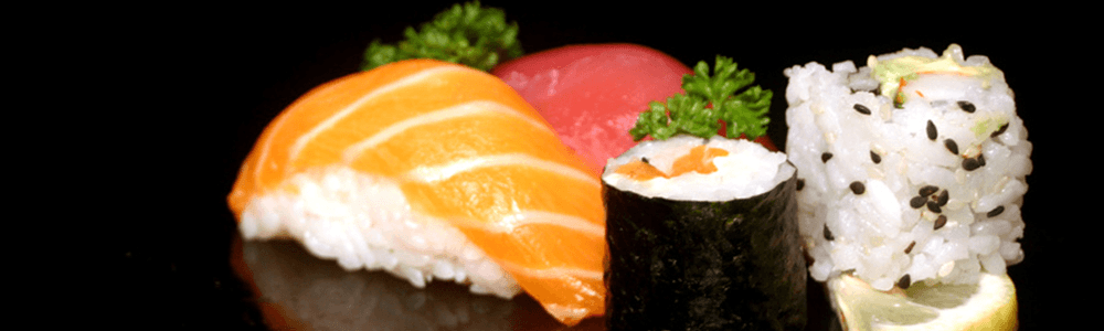 Sushi menu box