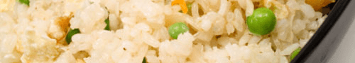 Witte rijst gerechten