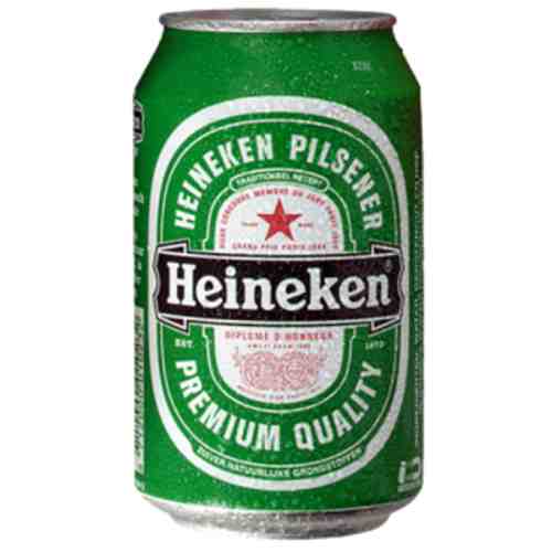 Heineken bier blikje 0.33