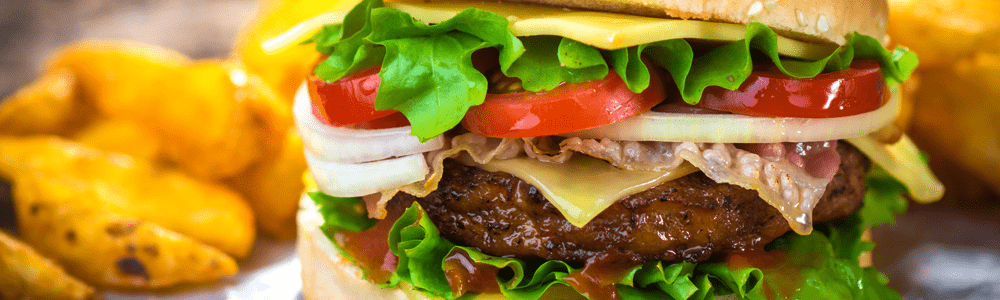 Hamburger menu's uit eigen keuken