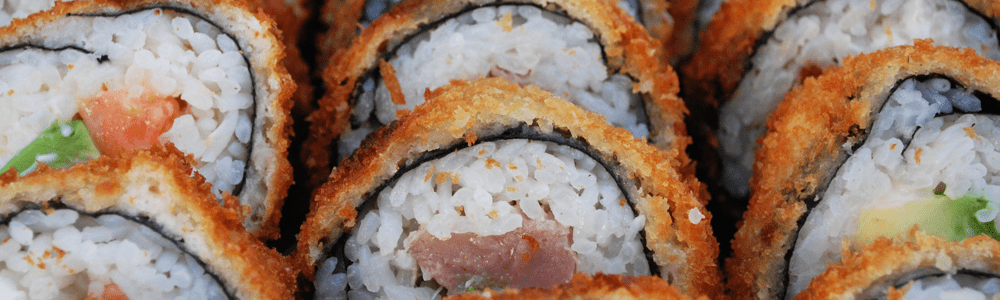 Gefrituurde sushi