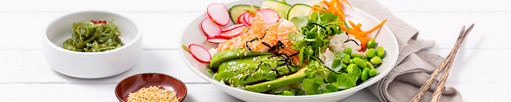 Poké bowls