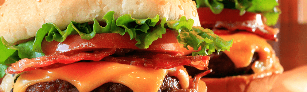Smashed burgers menu