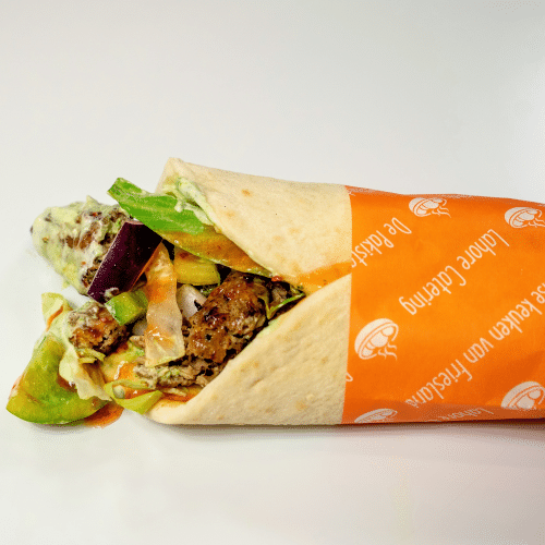 Lahori kebab wraps