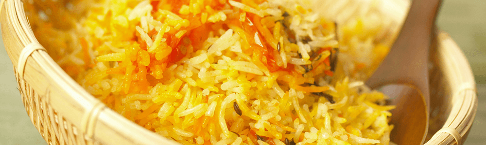 Biryani gerechten