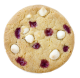 Raspberry Cheesecake Cookie